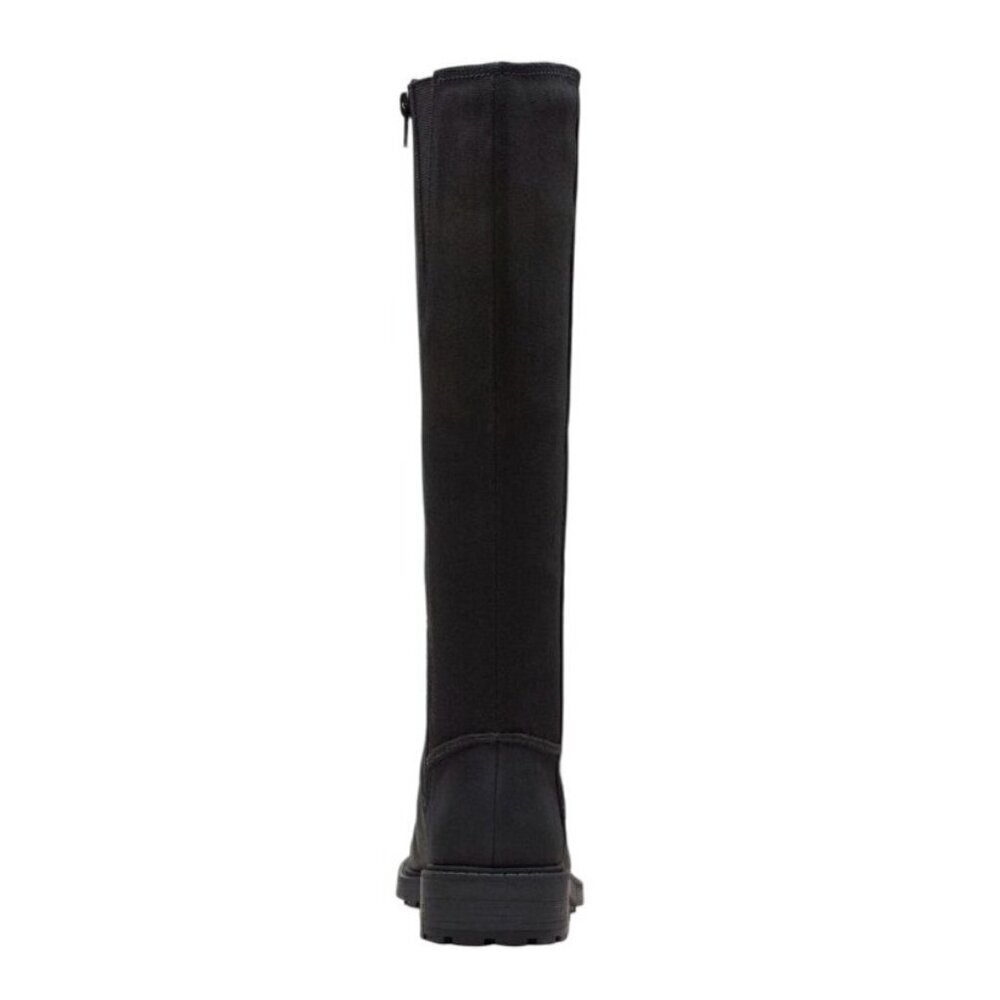 CLARKS / Opal Glow / Black / Leather / Zipper / Knee High / Size 9.5M - Picture 6 of 10